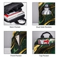 thumbnail image 3 of Disketp Green Marble Mochila Ligera e Impermeable, Mochila de Día Resistente para Viajes, Senderismo y Uso Diario para Hombre y Mujer, 3 of 7