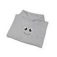 thumbnail image 4 of Happy face graphic Unisex Heavy Blend™ Hooded Sweatshirt, 4 of 5