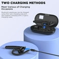 thumbnail image 6 of Bluetooth Headset V5.3, Wireless Bluetooth Earpiece with Mic, Equipped with 600mAh Charging Case, 110H Talk Time for Cell Phone and Computer, Wireless Headset for Work, Truck Drivers, Office, 6 of 7
