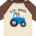 thumbnail image 4 of Inktastic Farmer Tractor Little Bro Boys Long Sleeve Baby Bodysuit, 4 of 5