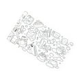 thumbnail image 1 of serony Coloring Paper Roll Colorable 30cmx300cm Rich Patterns DIY Art Drawing Letter, 1 of 9
