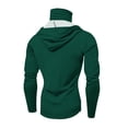 thumbnail image 4 of GrmtClth Sun Protection Hooded for Men 2026 Fishing Long Sleeve Tops Vacation with Mask Clothing Workout Outfits Dark Green XL, 4 of 4