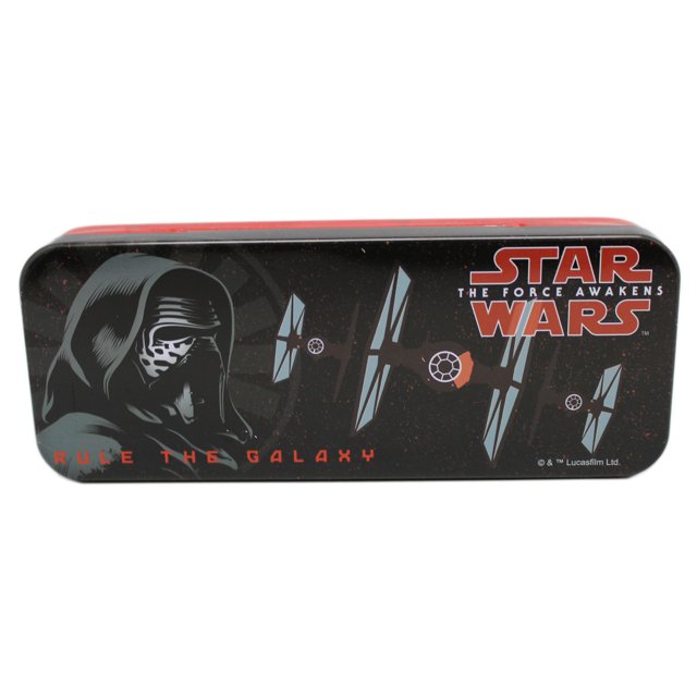 Star Wars Pencil Box School Supply The Force Awakens Kylo