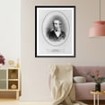 thumbnail image 3 of Historic Framed Print, [John Welsh, 1805-1886, head and shoulders portrait, facing left. Minister to Great Britain], 17-7/8" x 21-7/8", 3 of 9