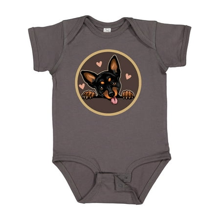 

Inktastic Miniature Pinscher Dog Cute Gift Baby Girl Bodysuit
