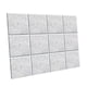 thumbnail image 5 of 12 paneles acústicos insonorizados para pared, diseño cuadrado autoadhesivo único. gris pegajoso, 5 of 9