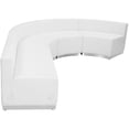 thumbnail image 3 of Flash Furniture Hercules Alon 4 Pièces de Réception en Blanc, 3 of 6