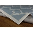 thumbnail image 3 of Antep Rugs Zeugma Collection 291 Trellis Area Rug Light Blue Cream 7'10" X 10', 3 of 4