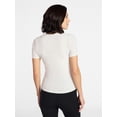 thumbnail image 4 of Avia Women's Ribbed T-Shirt with Short Sleeves, Sizes XS-XXXL, 4 of 6