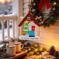thumbnail image 5 of den Christmas Tree Ornaments, Vintage Style Hanging Wood Pendants Warm Holiday Decor for Home, Mantel, Window Green, 5 of 6