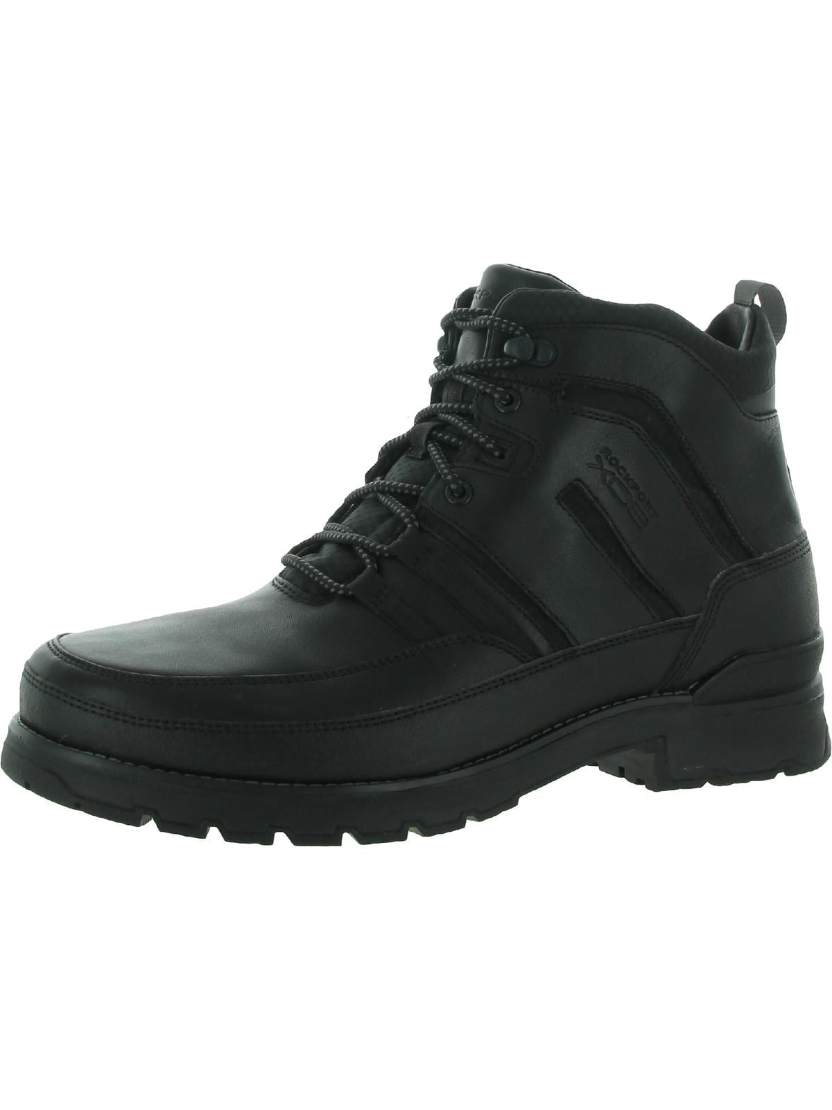 Rockport Mens TM Trek Umbwe Modern Leather Hiking Boots Black 12 Medium (D) - Walmart.com