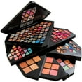 thumbnail image 5 of SHANY All in One Color Vibe Makeup Set - 80 Eyeshadows, 20 Lip Colors, 10 Eye Creams, 5 Eye brow makeup, 5 Concealers color corrector, 5 Blushes, 5 face powders and Makeup Mirror., 5 of 5