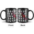 thumbnail image 2 of I Love You Valentines Day Happy Valentine''S Day, Valentine Alphabet Couple, Red Heart Mug | Ceramic Coffee Cup | Decorative Home Kitchen Drinkwear, 2 of 5
