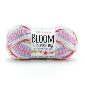 Premier Yarns - Bloom Chunky Big Yarn - Tulip - 7oz 218yds - 5 Bulky Weight - Acrylic