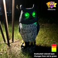 thumbnail image 2 of Escultura de jardín búho solar Owlsome con sensor de movimiento, 43 cm, 2 of 5
