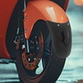 thumbnail image 4 of WASHWEPE Guardabarros Para Motocicleta Negro Resistente Contra Y Escombros Con Universal, 4 of 6