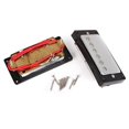 thumbnail image 3 of 1set Humbucker Pickup Chrome for Gibson Les Paul Replacement, 3 of 4