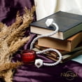 thumbnail image 3 of Minzimin Magnetic Curtain Tiebacks, Curtain Ties, No-Drill Holdbacks, 3 of 8