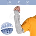 thumbnail image 2 of 1 pair Cut Resistant Sleeves 45cm Grade Level 5 with Thumb Hole Safety Arm Guard, 2 of 5