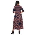 thumbnail image 4 of Moomaya Printed Kurta Summer Wear Ladies Kurti Front Slit Tunic Tops Women, 4 of 5