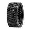 thumbnail image 2 of Men's Black Plated Micro-Pave Iced Out Cubic Zirconia Band Ring, Size 9.5, 2 of 7