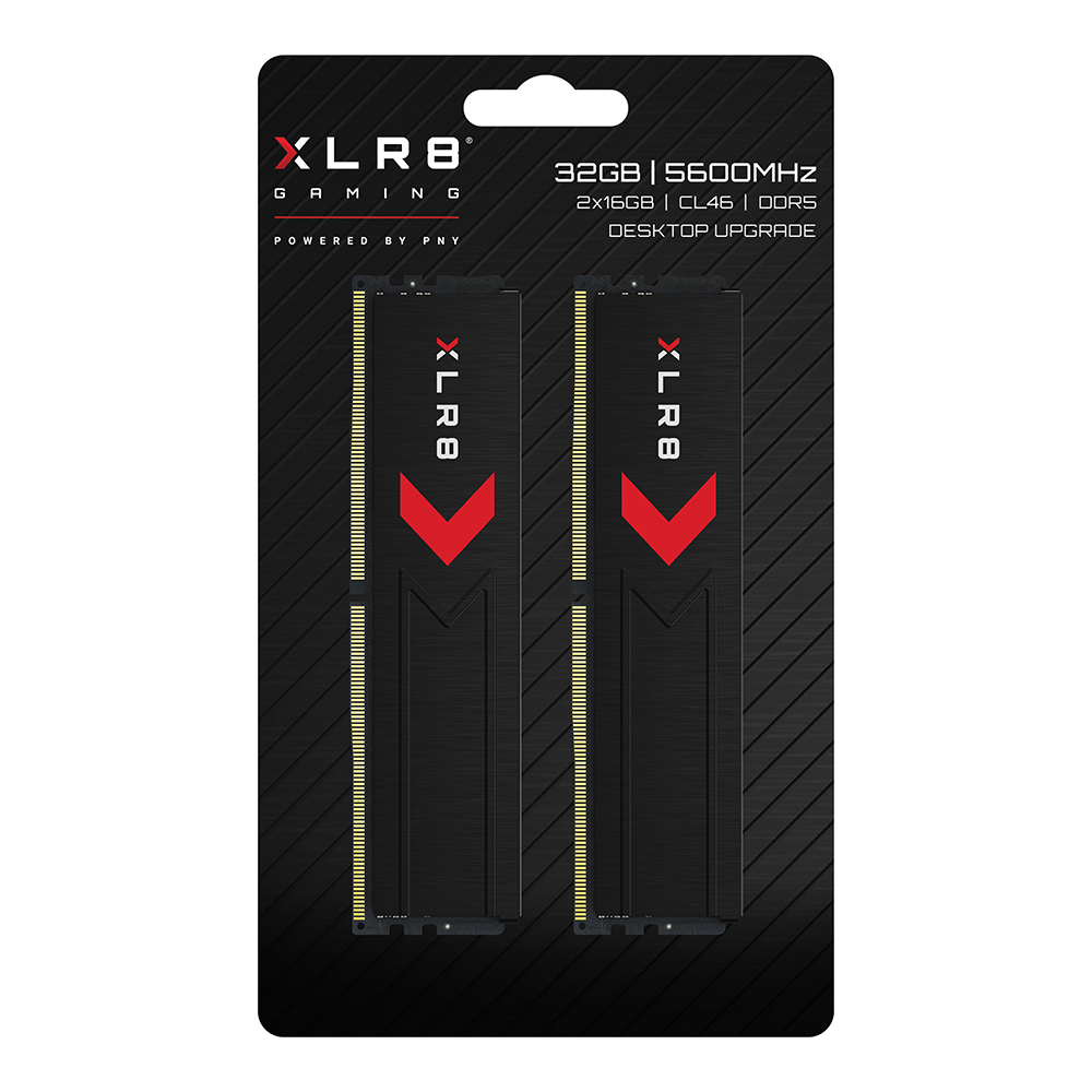 PNY 32GB (2x16GB) XLR8 DDR5 5600MHz CL46 Desktop Memory kit