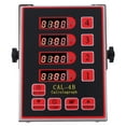 Commercial 4 Channels Kitchen Timers Restaurant Timer Loud Red