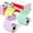 Multicolor, variant on Phomemo M110 Labels, M110/M220/M221/M120/M200 Thermal Labels 1.96" x 1.96"(50x50mm), M110 Labels Self-Adhesive Label, 150 Labels/Roll
