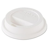 Solo Cup Company Traveler Dome Hot Cup Lid- White - Fits 8 oz.
