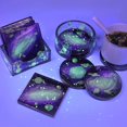 thumbnail image 5 of Silicone Coaster Molds, Resin Coaster Molds Kit With 10pcs Square And Round Coaster Molds Set, Upgrade Coaster Holder Epoxy Resin Molds For Resin Cast, 5 of 5
