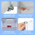 thumbnail image 6 of Techomey 13.8cu.ft Dual Mode Digital Control Convertible Uprigh Freezer/Refrigerator, 6 of 19