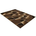 thumbnail image 3 of Allstar Modern Accent Rug with Intersecting Line design Tan 5' x 8' 5' x 8', 3 of 5