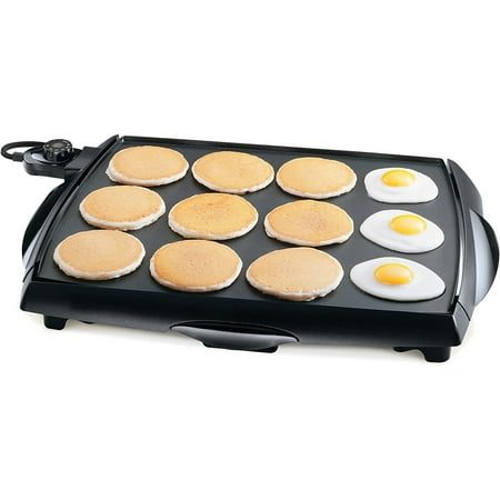 

Extra Large Nonstick Electric Griddle - 16 Slices of French Toast at once