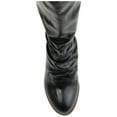 thumbnail image 4 of Journee Womens Sequoia Stacked Heel Mid Calf Boots, 4 of 9