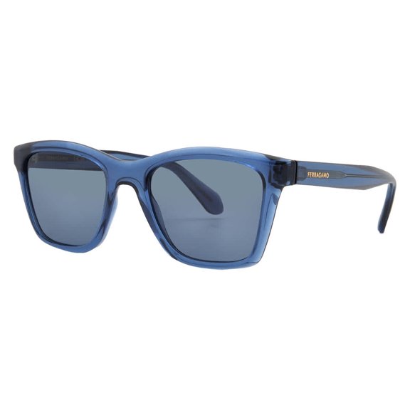Salvatore Ferragamo SF2001S 432 Women's Blue Full Rim Sunglasses