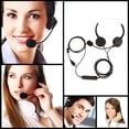 thumbnail image 2 of Auriculares para teléfono de centro de atención con micrófono ajustable con cancelación de ruido CUTICAT Auriculares del teléfono del centro de llamadas, 2 of 8