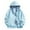 Blue, variant on TBWNWG Men's Sweatshirts and Hoodies,Men's Casual Hooded Plaid Color Matching Hoodie,Sizes L