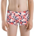 thumbnail image 5 of Yiaed Japanese Cherry Blossoms Print Boys' Boxer Briefs Cotton Casual Stretch Comfort Boys Boxers - Kids Boxer Briefs Underwear for Boys (6-18)-Small, 5 of 5