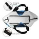 thumbnail image 4 of Balery Blue Lightning Bolsa Tote Estilo Estético con Cremalleras, Bolsa de Hombro, Bolsa de Compras Grande y Plegable, 4 of 8