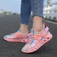 thumbnail image 5 of Ultra-Lightweight Comfort Fit Running Shoes - Breathable, Non-Slip, Wear-Resistant, and Color-Blocking Design for All-Season Outdoor Travel, Walking, and Sports - Fabric Upper, Rubber Sole, and Soft I, 5 of 5