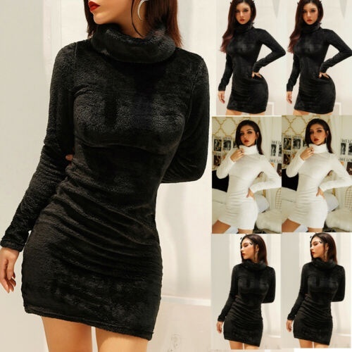 evening sweater dress