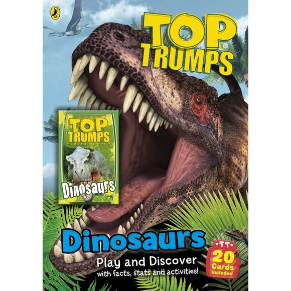 Card Game Ladybird Top Trumps Dinosaurs 20 Cards