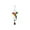 A, variant on Parrot Wind Chimes Outdoor, Metal Parrot Wind Spinner for Garden, Animal Themed Wind Decor for Patio, Balcony, Yard Hanging Decorations,35cm