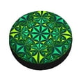 thumbnail image 3 of Waterproof Spare Wheel Cover, Green Shades Kaleidoscope Adjustable Wheel Cover For Jeep Trailer Rv Suv Car, 16 Inch, 3 of 8