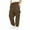 Brown, variant on Boys Sweatpants Solid Color Leisure Active Sports Sweat Pants Elastic Waist Joggers with Pockets Boys's Pants Size 4-15