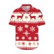 thumbnail image 3 of Hombres de Manga Larga, Navidad Impresa Turndown Collar Blusa, Casual Moda Botón Camisa para las Vacaciones, 3 of 5