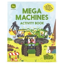 Pre-Owned John Deere Kids Mega Machines Activity Book (Paperback) 1646381793 9781646381791