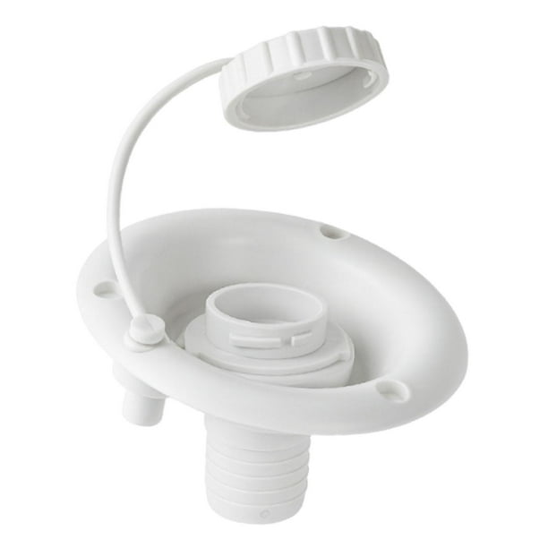 Trampilla de llenado de agua por gravedad con orificios de ventilación Premium Profesional Fácil de instalar Blanco
