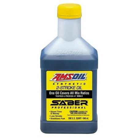 AMSOIL SABER Professional Synthetic 2-Stroke Oil 3.5 oz