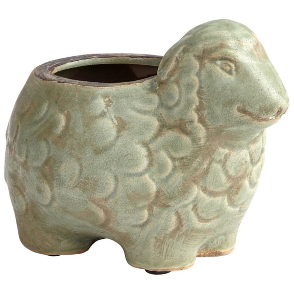 Cyan lighting - Lala Lamb - Planter - 6.25 Inches Wide by 4.75 Inches High